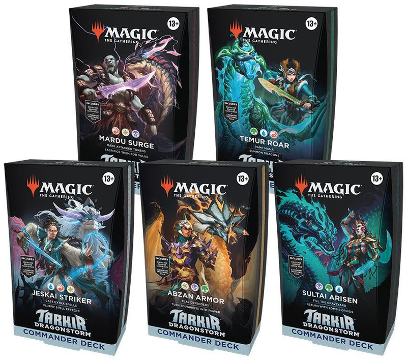 Tarkir: Dragonstorm - Commander Deck Display
