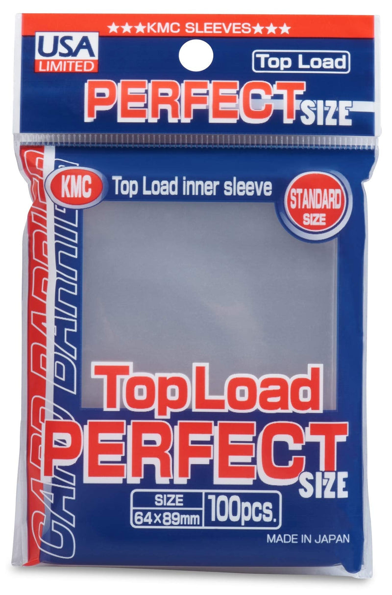 KMC Perfect Size Standard Sleeves (100-Pack)