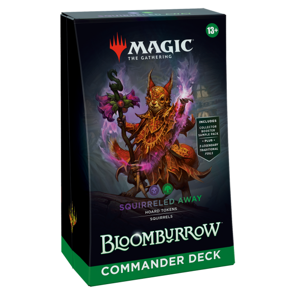 Bloomburrow - Squirreled Away Commander Deck