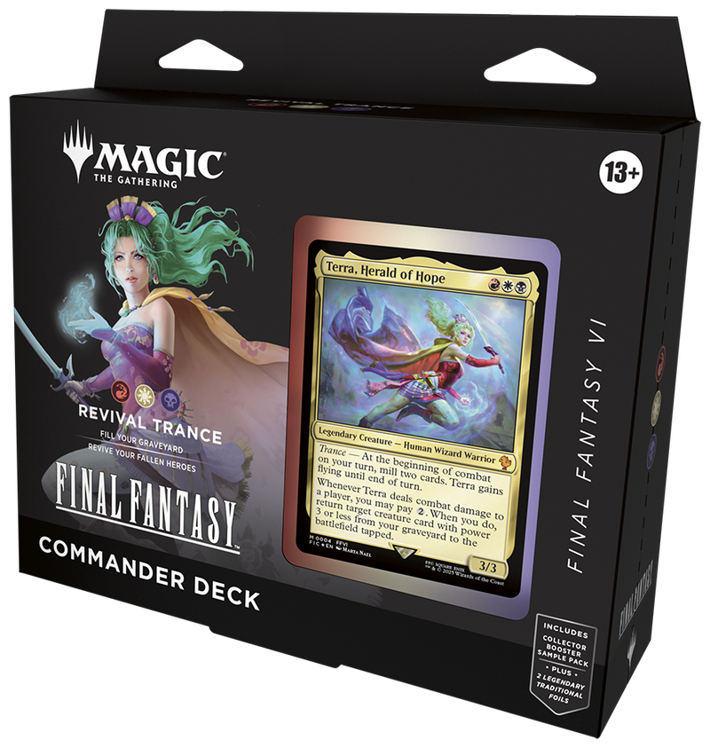 FINAL FANTASY - Commander Deck Display