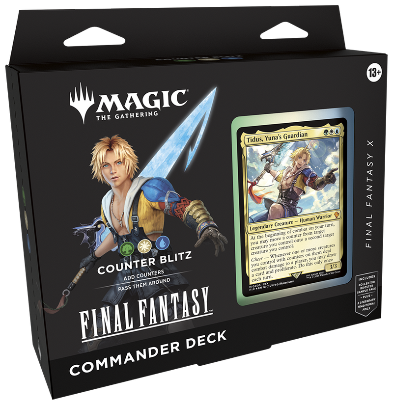 FINAL FANTASY - Counter Blitz Commander Deck