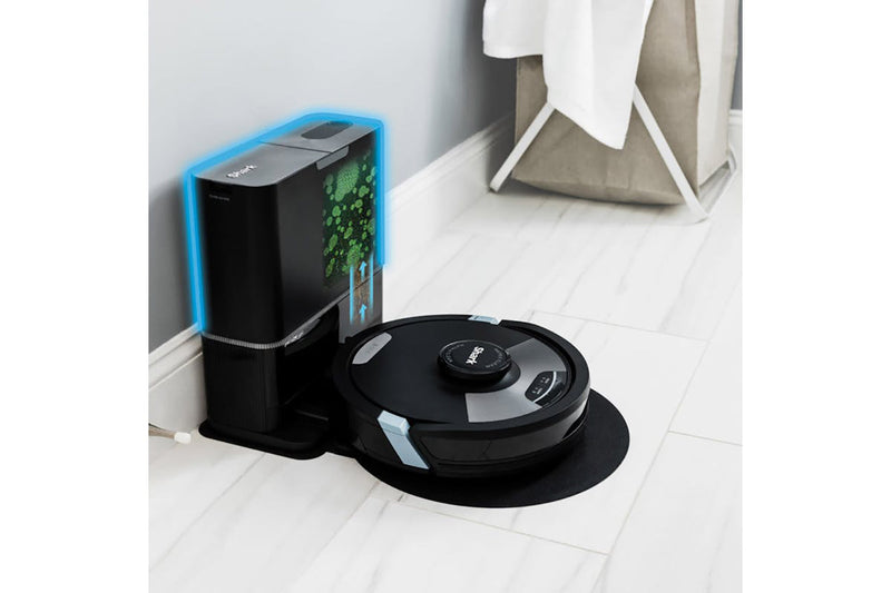 Shark Matrix Plus 2-in-1 Self-Empty Robot Vacuum & Mop | RV2620WAUK | Black/Silver