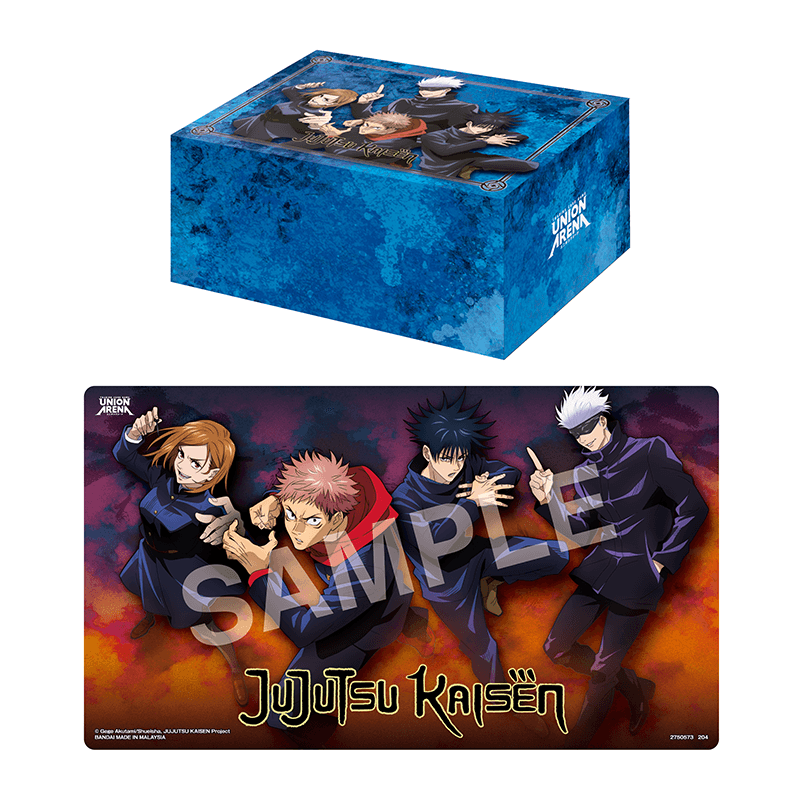 Jujutsu Kaisen Playmat & Half Storage Box set