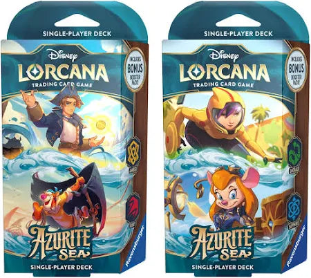 Disney Lorcana: Azurite Sea Starter Deck